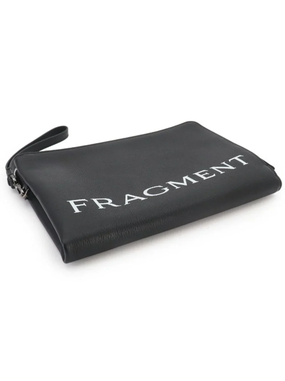 Bvlgari Fragment Clutch Leather Black White Hiroshi Fujiwara